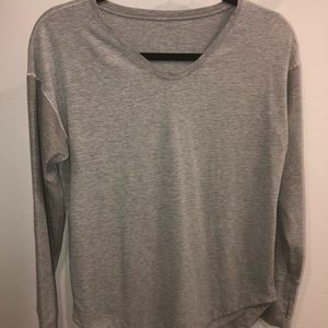 Lululemon grey long sleeve tee